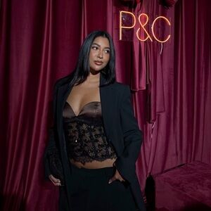 TREND NWT ZARA SEQUIN LACE CORSET TOP size L 
🚨 My prices are firm, no discount